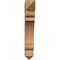 Ekena Millwork Olympic Arts & Crafts Smooth Bracket, Western Red Cedar, 5 1/2"W x 30"D x 36"H BKT06X30X36OLY03SWR - alternate 4